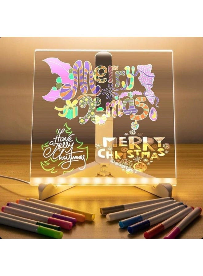 أكاليكس دي 2020 الاكريليك الانارة لوح كتابة مصباح ، تخصيص مصباح ليد عرض مع علامات لمطعم ، بار ، مقهى ، الملاحظات الشخصية و رسومات الشعار المبتكرة - Image 3